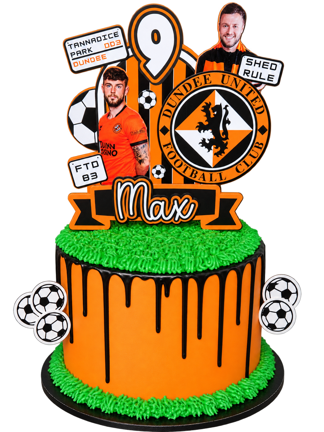 Birthday Cake for a Dundee United Fan